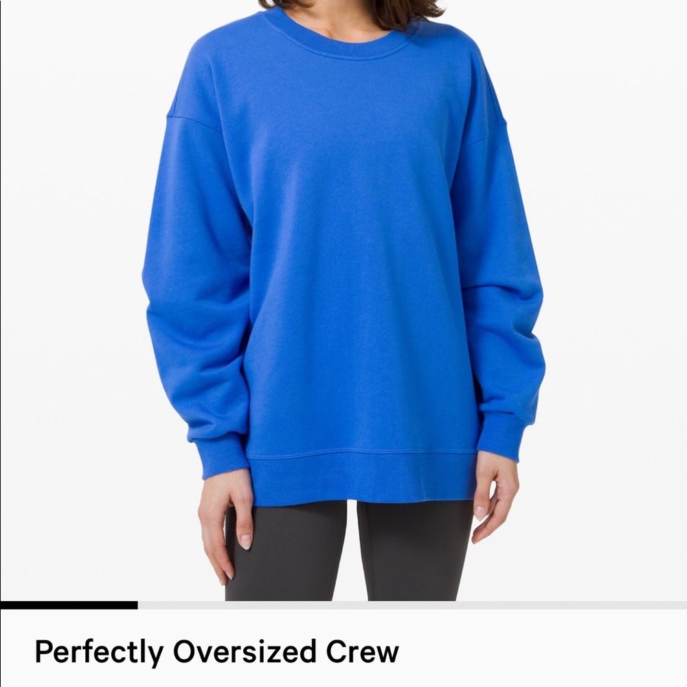 NWT LULULEMON perfectly oversized crew neck